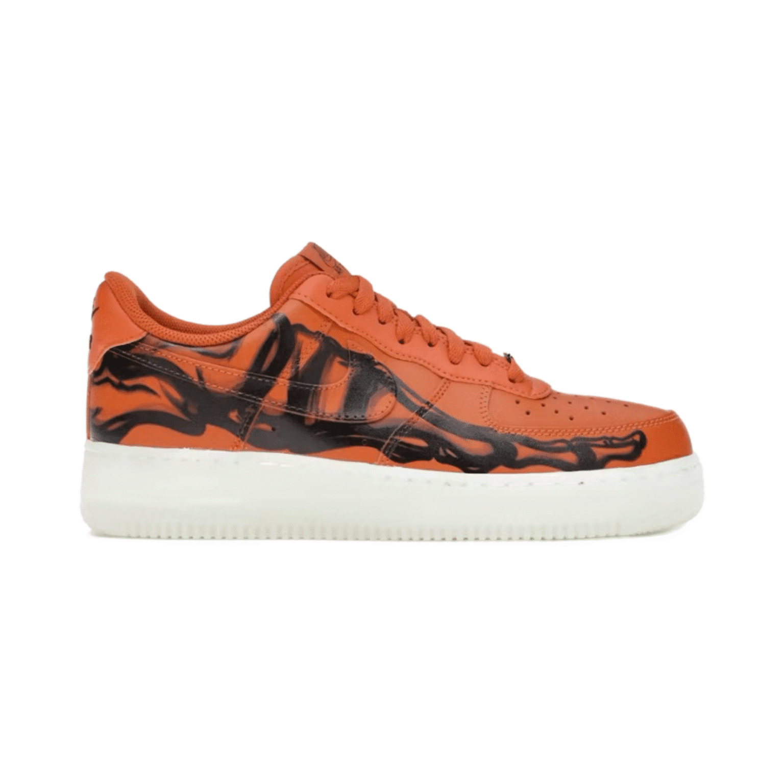 AF1 orange skeleton