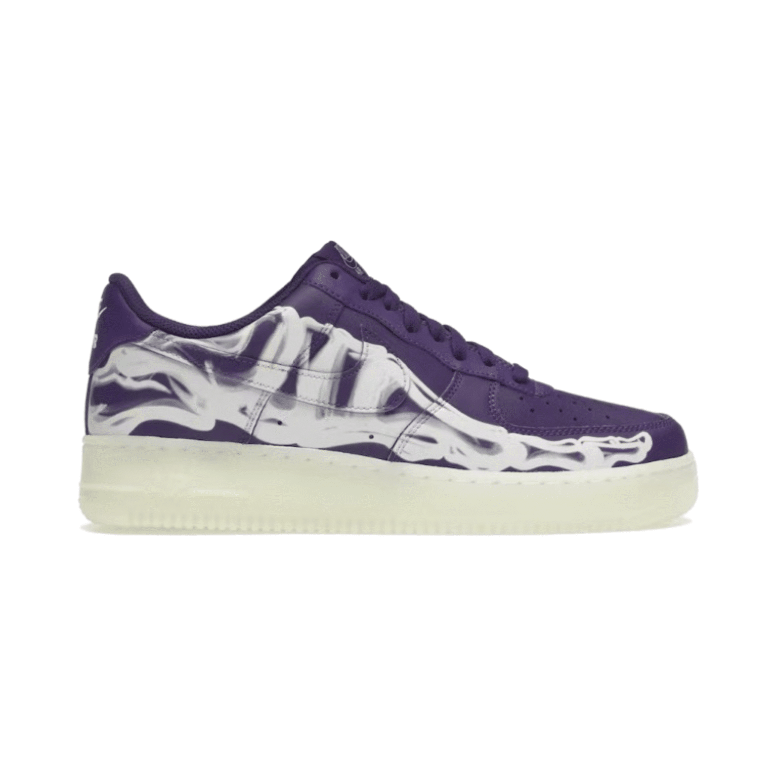 AF1 purple skeleton